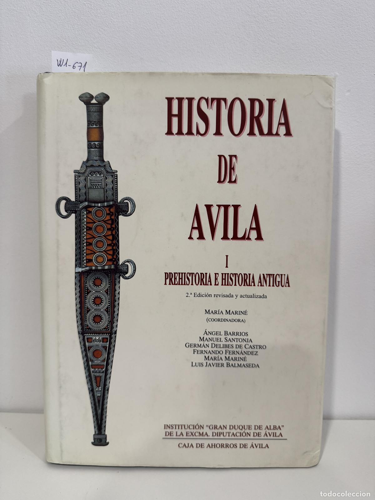 Libros: V.V. A.A. - Historia de &Aacute;vila I: Prehistoria e Historia Antigua.