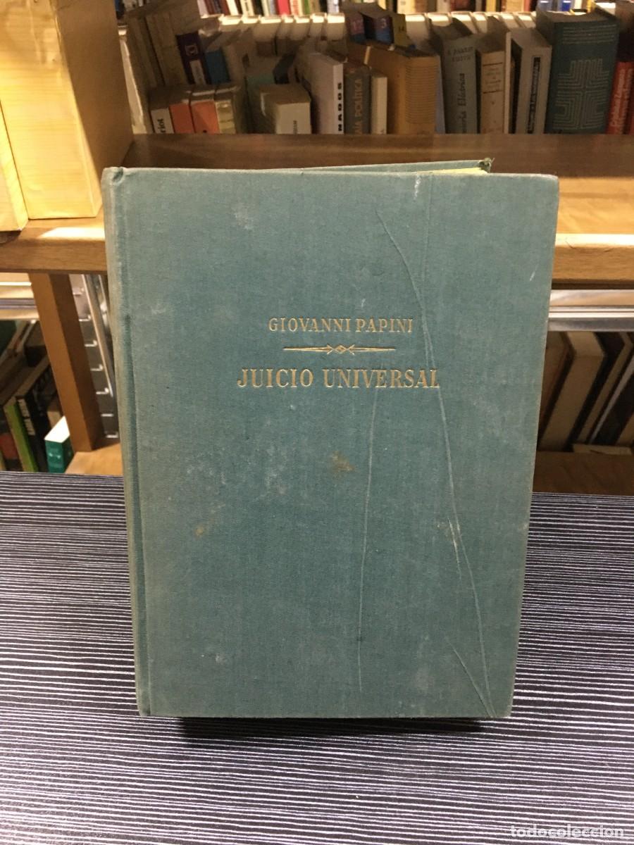 Libros: Juicio Universal Giovanni Papini - Foto 1