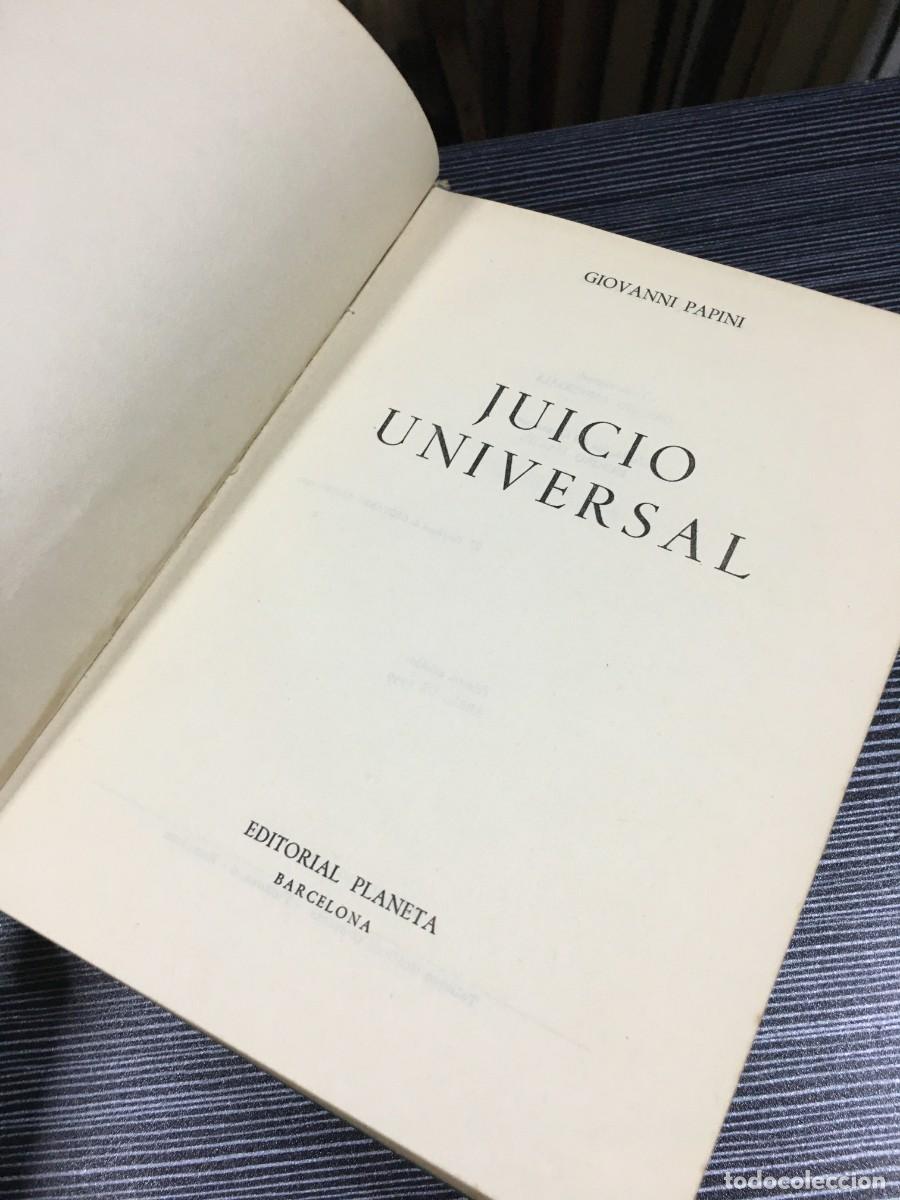 Libros: Juicio Universal Giovanni Papini - Foto 3