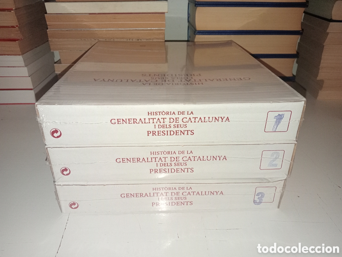 Libros: Historia de la Generalitat de Catalunya i dels seus presidents
