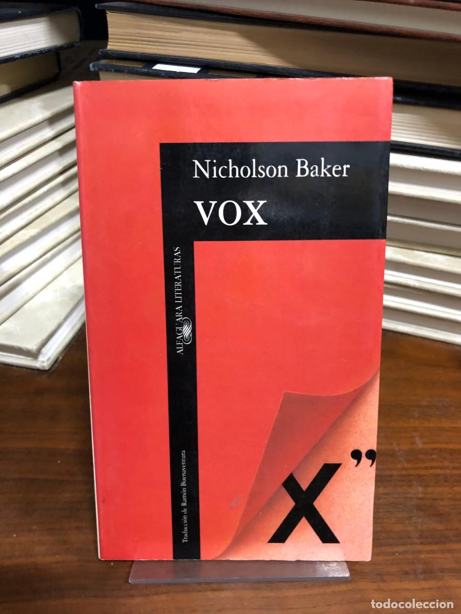Libros: Vox Nicholson Baker .