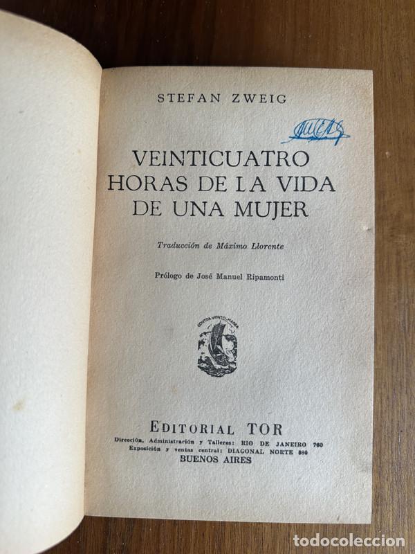 B&uuml;cher: Veinticuatro horas de la vida de una mujer - Zweig Stefan