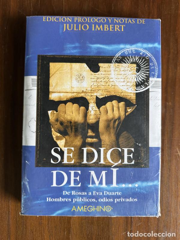 Libros: Se dice de mi... - Imbert Julio - Foto 1