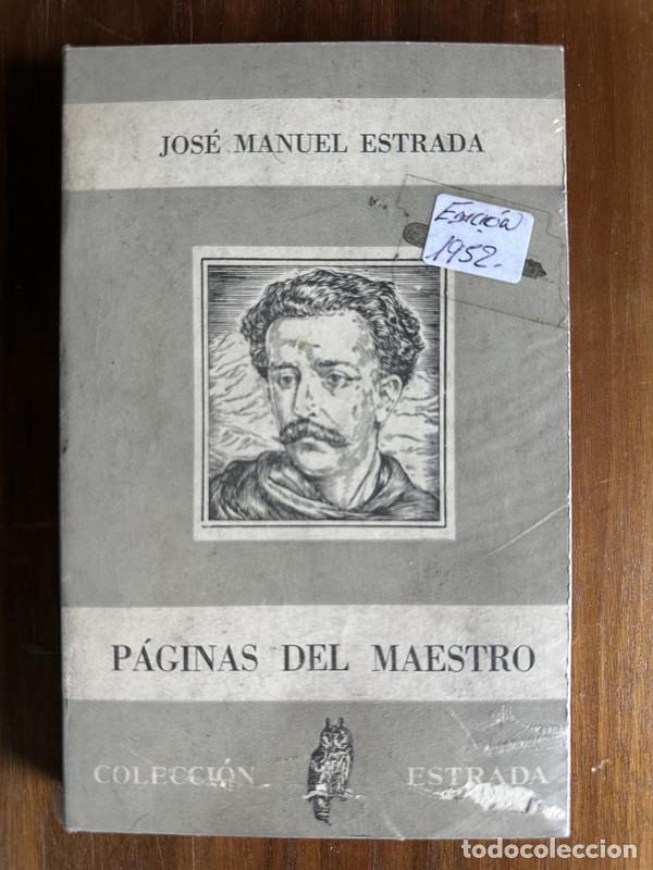 Libros: Paginas del Maestro - Estrada Jose Manuel - Foto 1