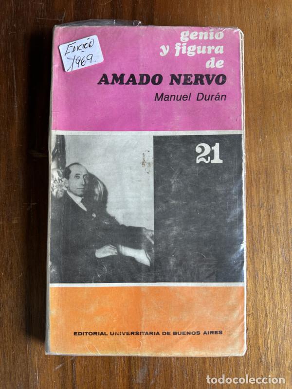 B&uuml;cher: Genio y figura de Amado Nervo - Duran Manuel