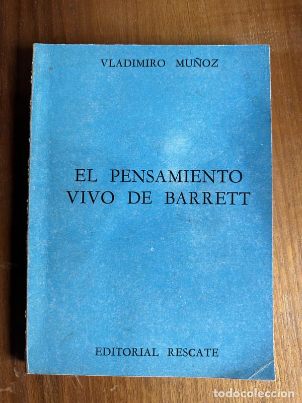 B&uuml;cher: El pensamiento vivo de Barrett - Mu&ntilde;oz Vladimiro