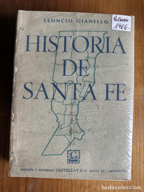 books: Historia de Santa Fe - Gianello Leoncio