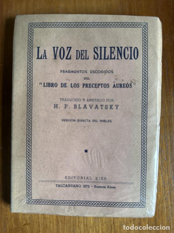 books: La Voz del Silencio - Blavatsky H. P.