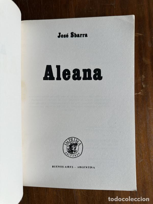 Livres: Aleana - Sbarra Jose