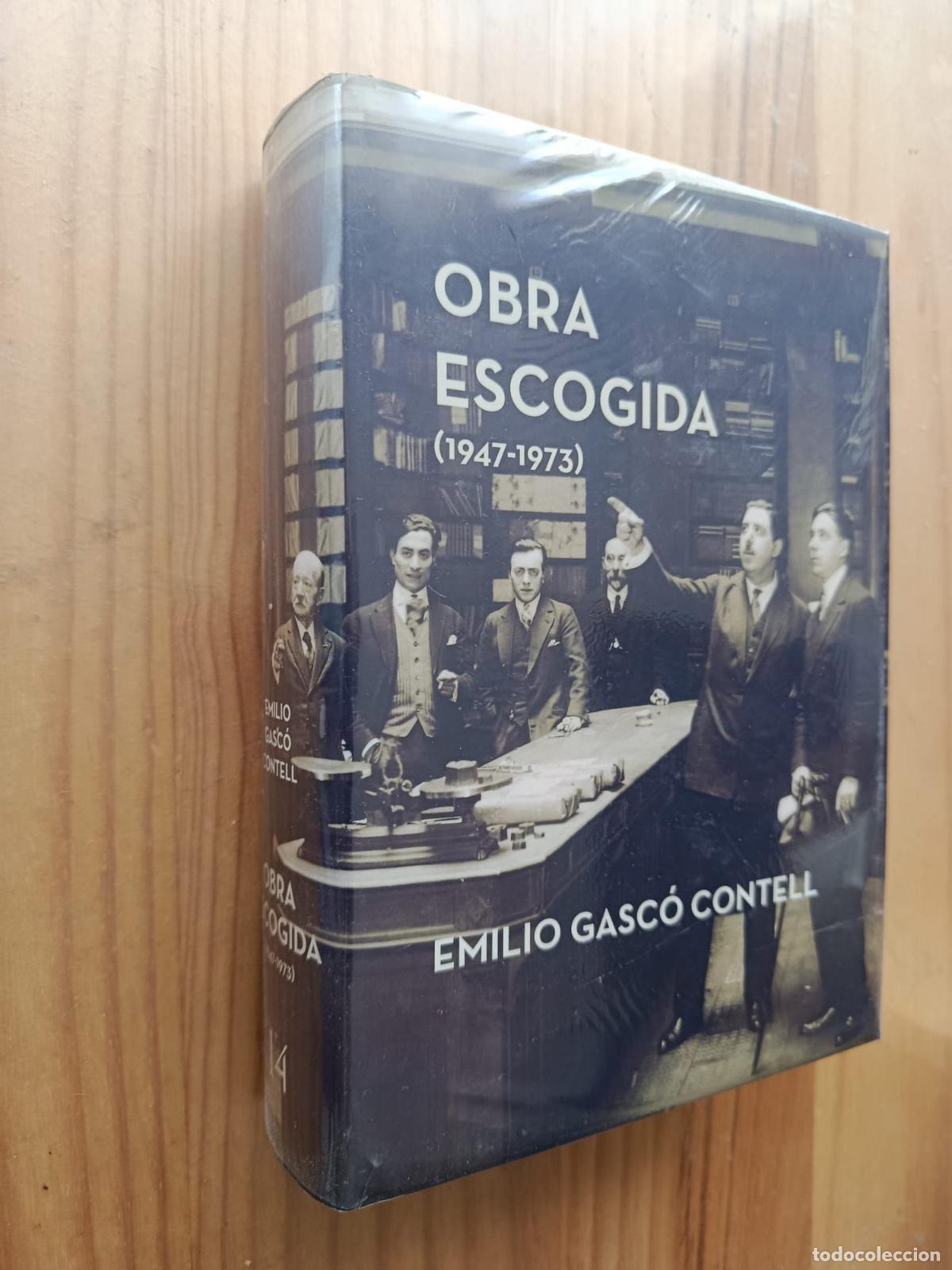 Libros: EMILIO GASC&Oacute; CONTELL. OBRA ESCOGIDA 1947-1973 - EMILIO GASCO CONTELL