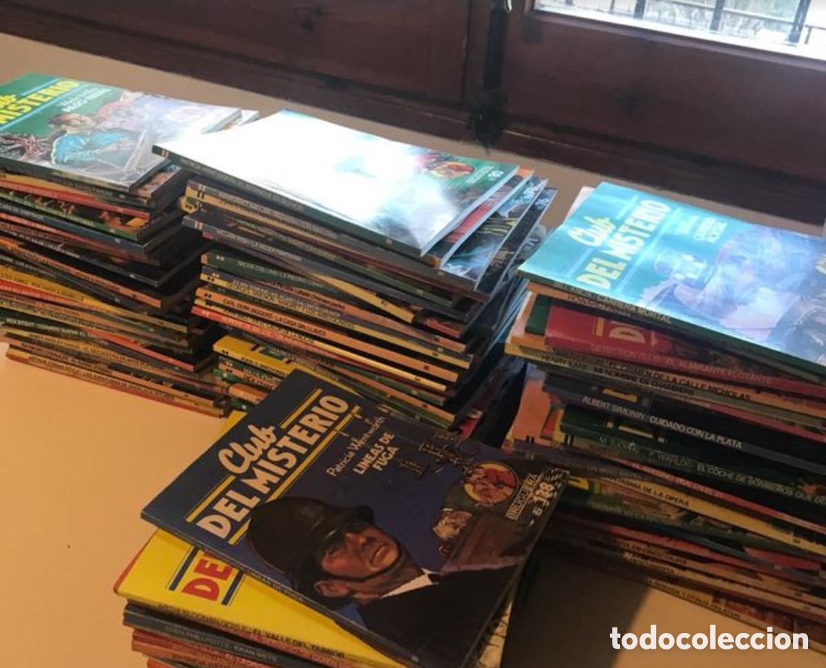 Libros: EL CLUB DEL MISTERIO &ndash; GRAN LOTE DE 138 N&Uacute;MEROS