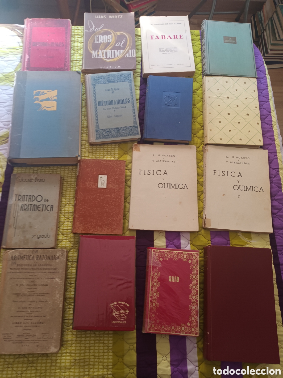 Libri di seconda mano: GRAN LOTE DE 16 LIBROS MUY ANTIGUOS