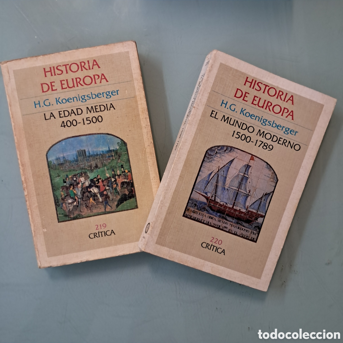 Libros: H.G.Koenigsberger, Historia de Europa, Critica, 2 tomos
