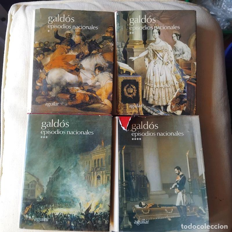 Libros: Episodios nacionales completos (4 tomos) - Benito P&eacute;rez Gald&oacute;s