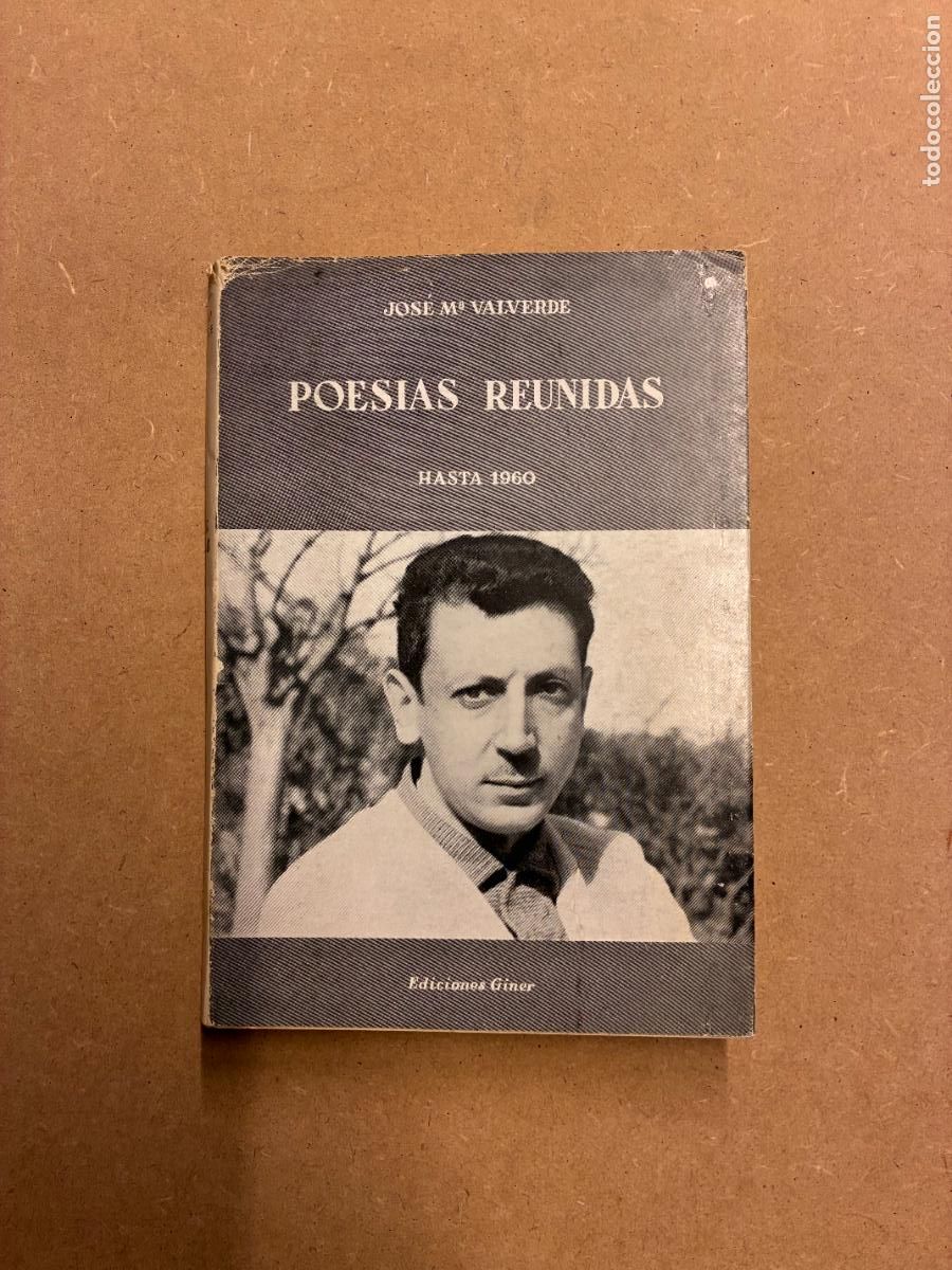 Libros: POES&Iacute;A REUNIDAS, HASTA 1960. - JOS&Eacute; MAR&Iacute;A VLAVERDE.