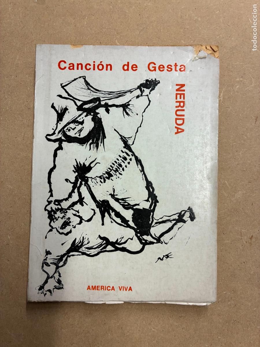 Libros: CANCI&Oacute;N DE GESTA. - PABLO NERUDA. - Foto 1
