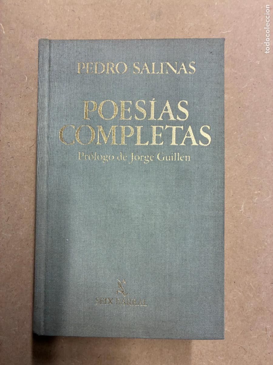 Livros em segunda m&atilde;o: POES&Iacute;AS COMPLETAS. - PEDRO SALINAS.