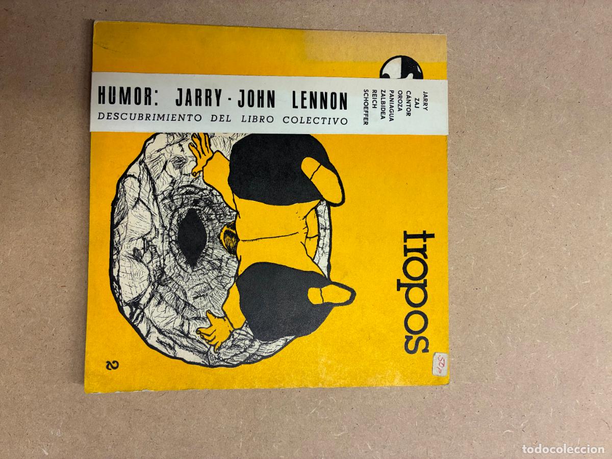 Libros: TROPOS 2. HUMOR: JARRY - JOHN LENNON. DESCUBRIMIENTO DEL LIBRO COLECTIVO. - JARRY, ZAJ Y OTROS.
