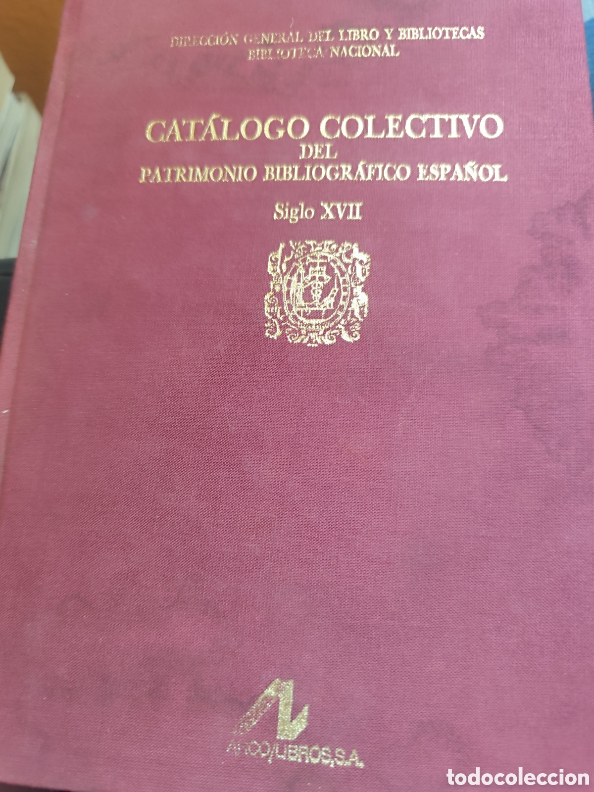Libros: CATALOGO COLECTIVO DEL PATRIMONIO BIBLIOGRAFICO ESPA&Ntilde;OL RF 380