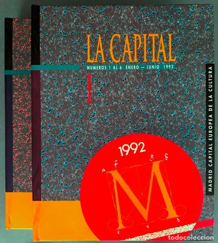 Livres: DOS TOMOS ENCUADERNADOS REVISTA LA CAPITAL 12 N&Uacute;MEROS 1992