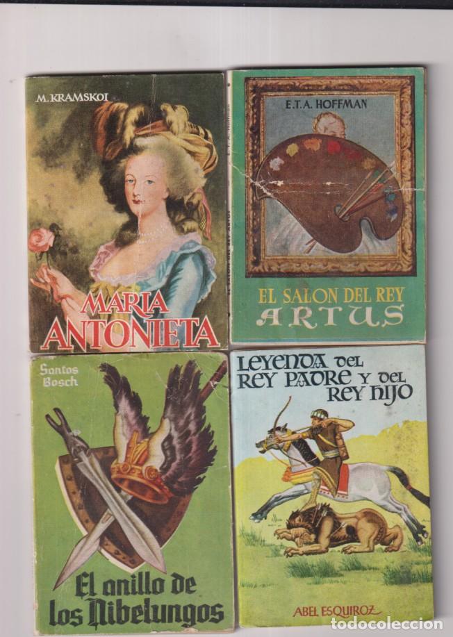 Libros: Lote de Enciclopedia Pulga: 6, 46, 106 y 124