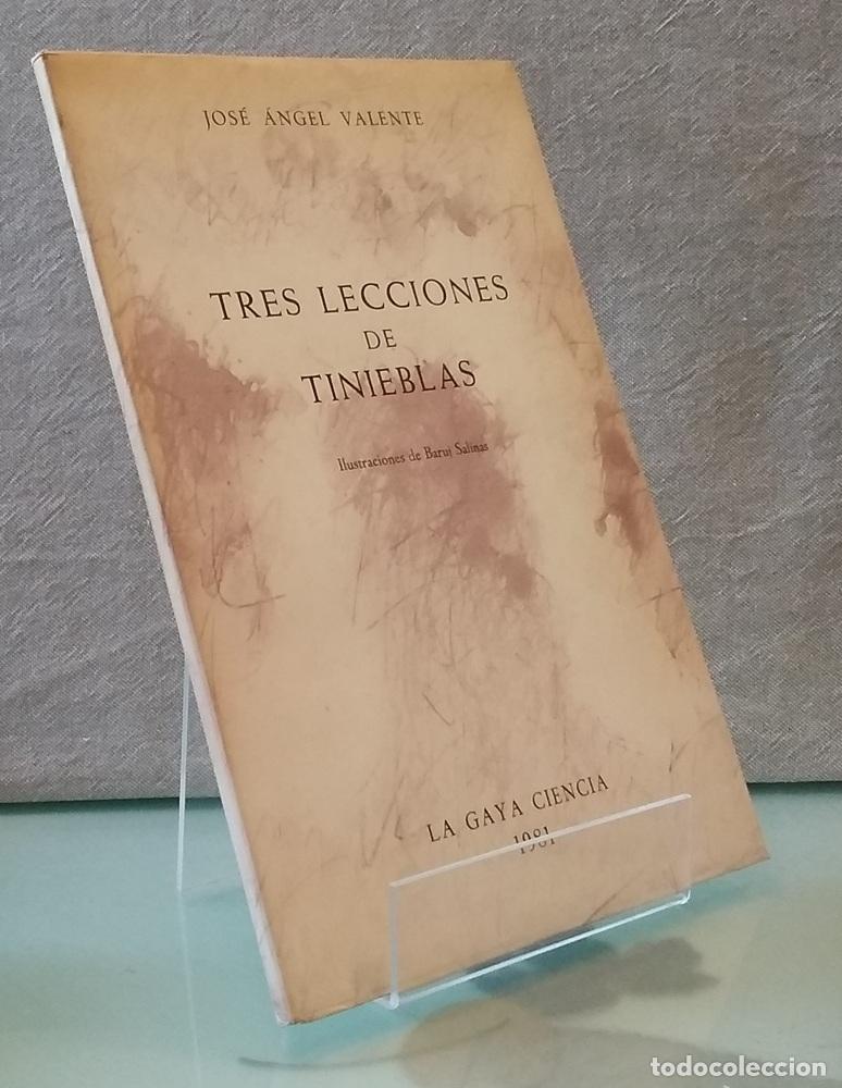 Livres: Tres lecciones de tinieblas (segunda edici&oacute;n) - Jos&eacute; &Aacute;ngel Valente