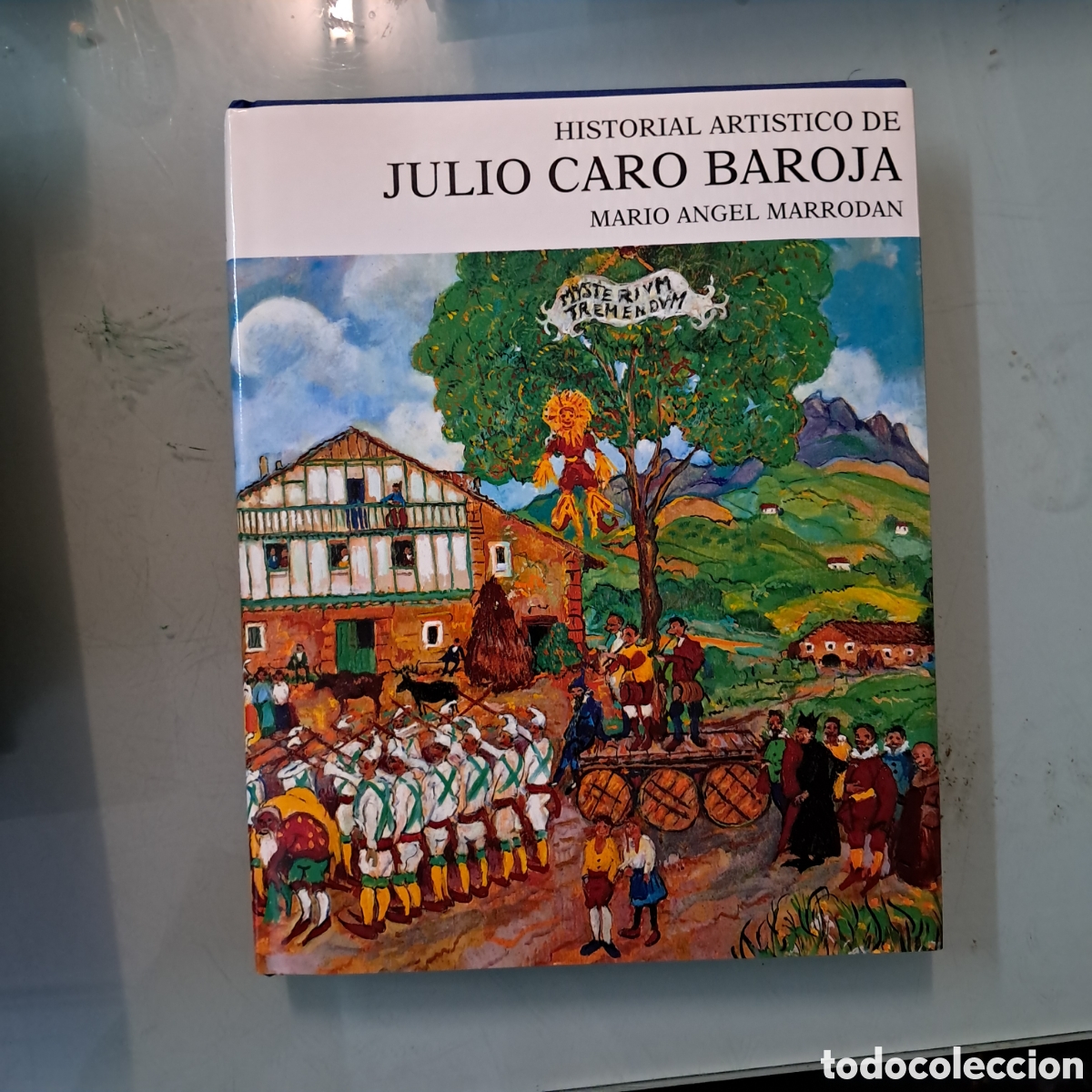 Libros: Mario Angel Marrodan, Historial art&iacute;stico dw Julio Caro Baroja,1993