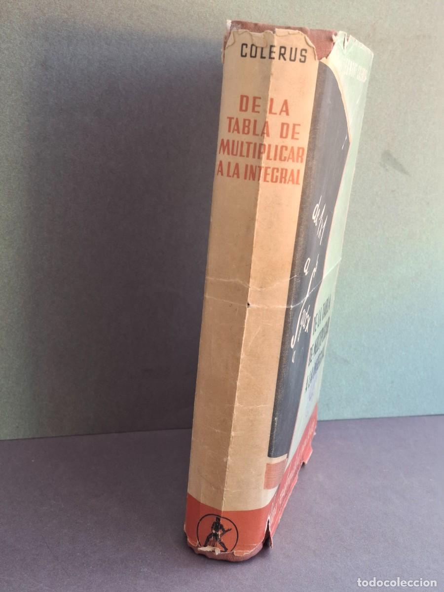 Libros: De la tabla de multiplicar a la integral - David Soler - 1940? - Foto 3