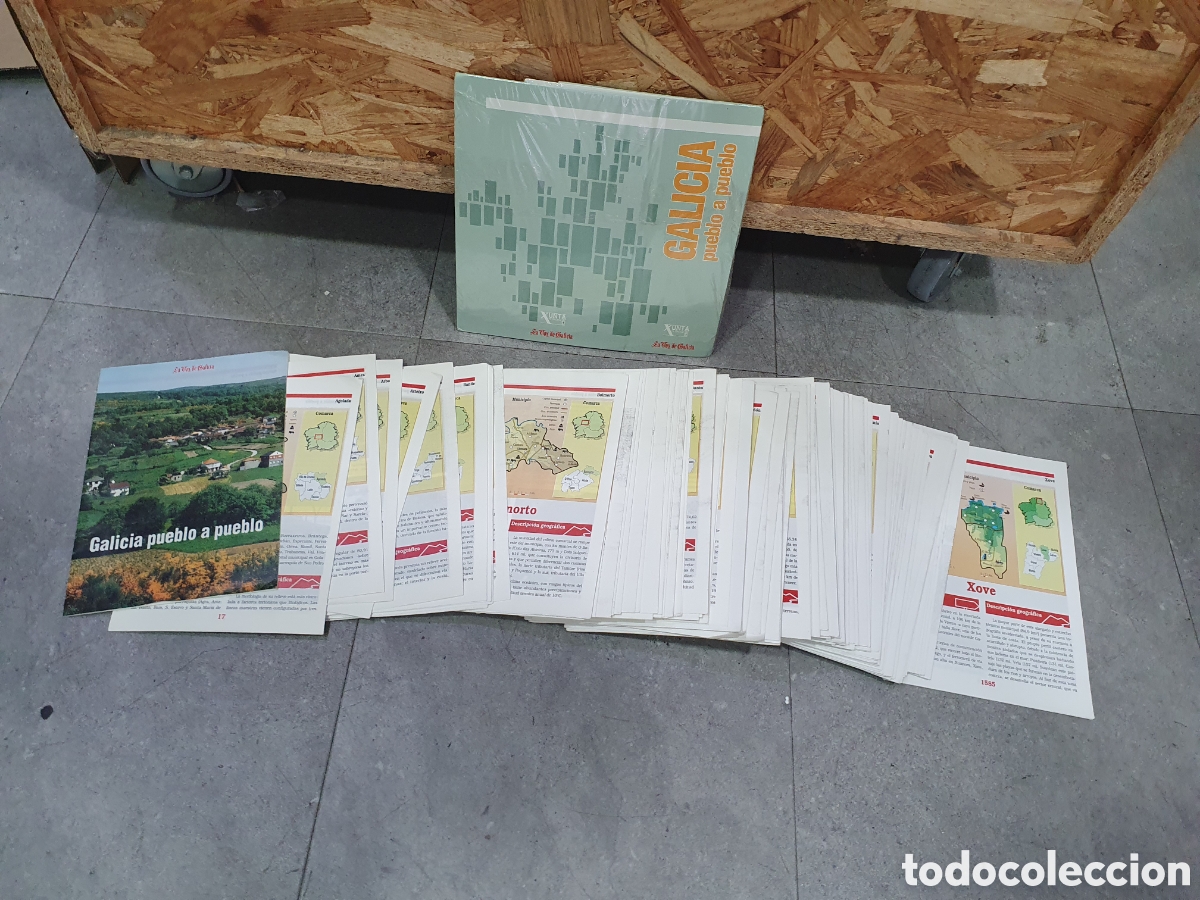 Libros: Galicia pueblo a pueblo. Fasciculos para encuadernar. (L59)
