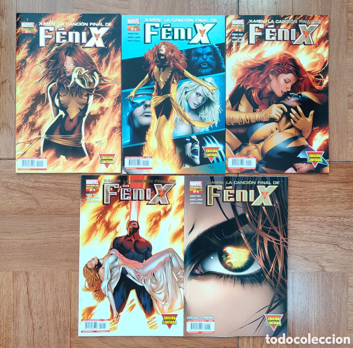 Libros: X-Men: La Canci&oacute;n Final de F&eacute;nix � 5 N&uacute;meros � Completa � Panini - VV. AA.