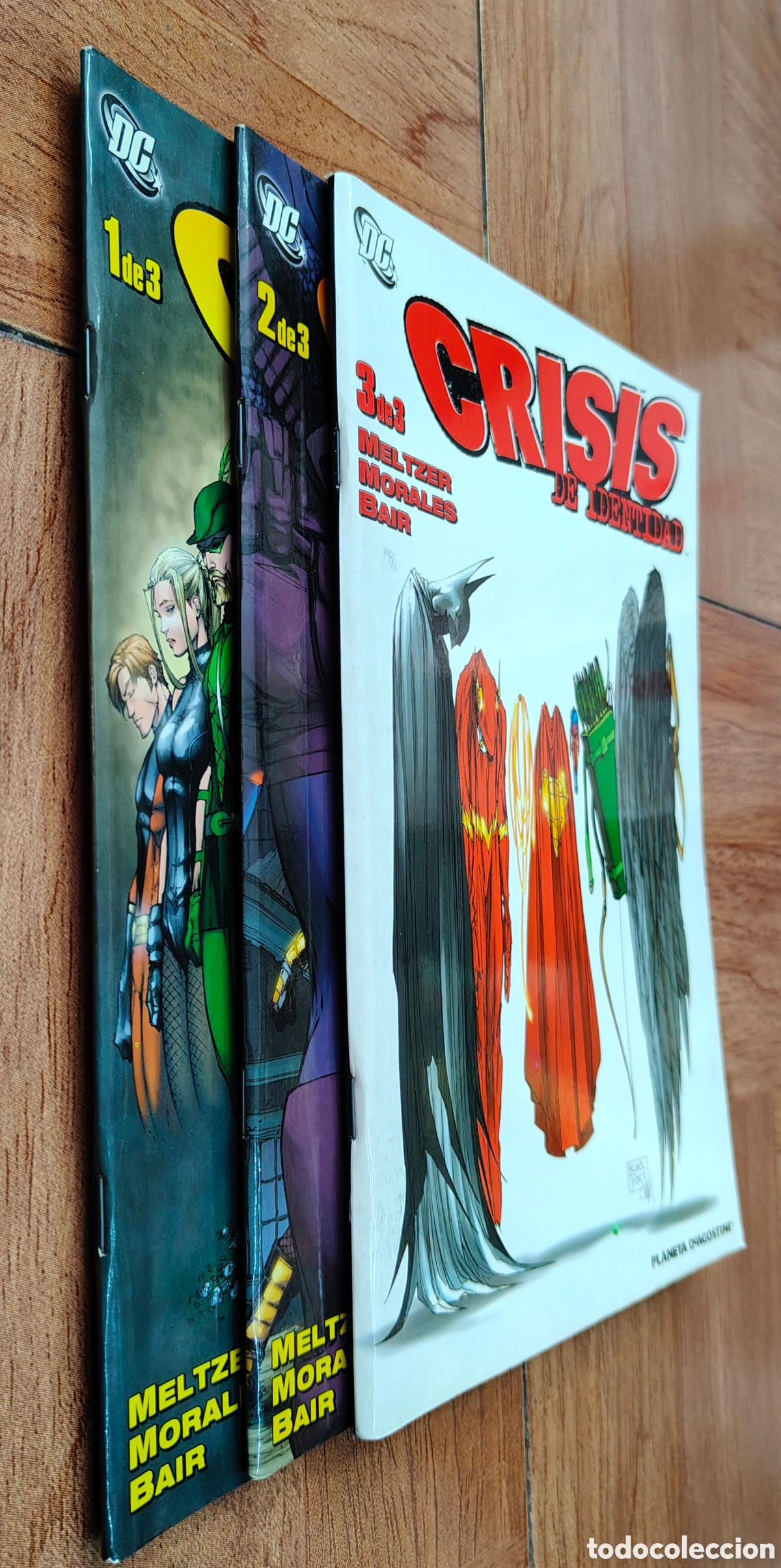 Libros: Crisis de Identidad � 3 N&uacute;meros � Completa � Planeta - Meltzer / Morales / Bair