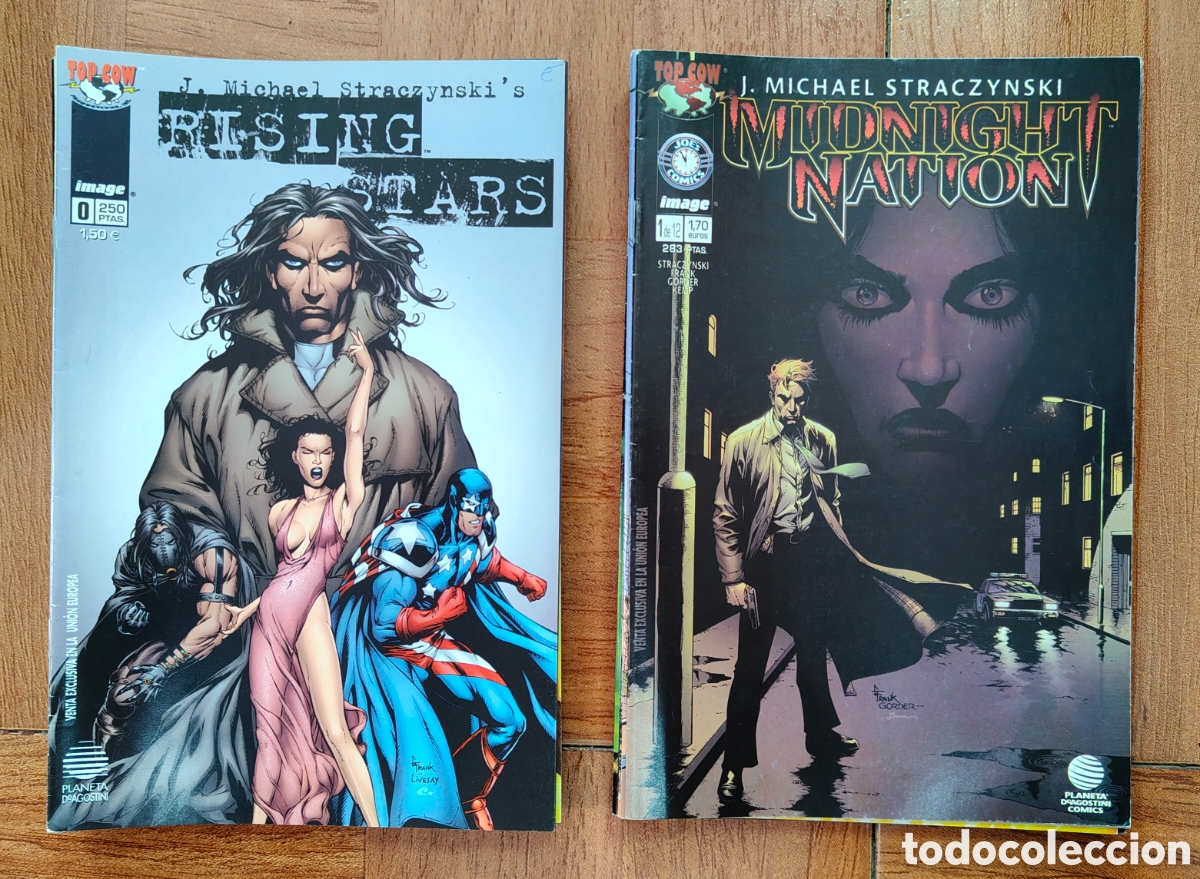 Libros: Midnight Nation (12 n&uacute;meros) / Rising Stars (17 n&uacute;meros) - J. Michael Straczynski