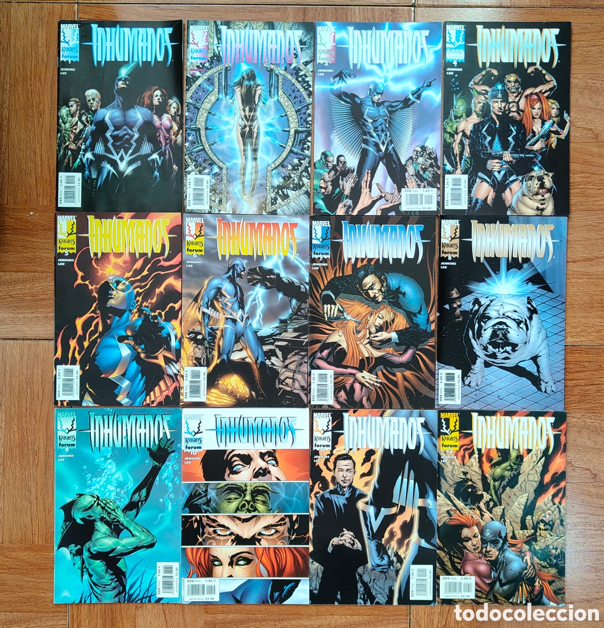Libri di seconda mano: Marvel Knights: Inhumanos � 12 N&uacute;meros � Completa - F&oacute;rum - Paul Jenkins / Jae Lee