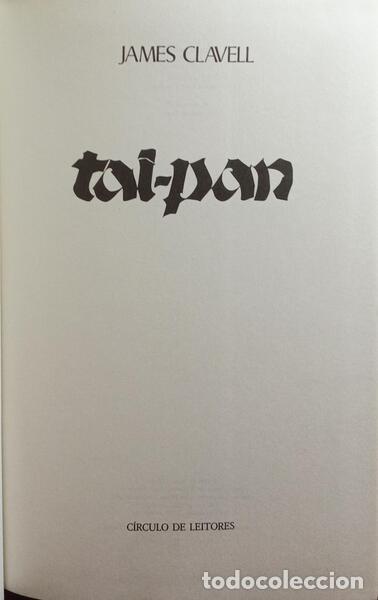Libros: CLAVELL. (James) - TAI-PAN. - Foto 2