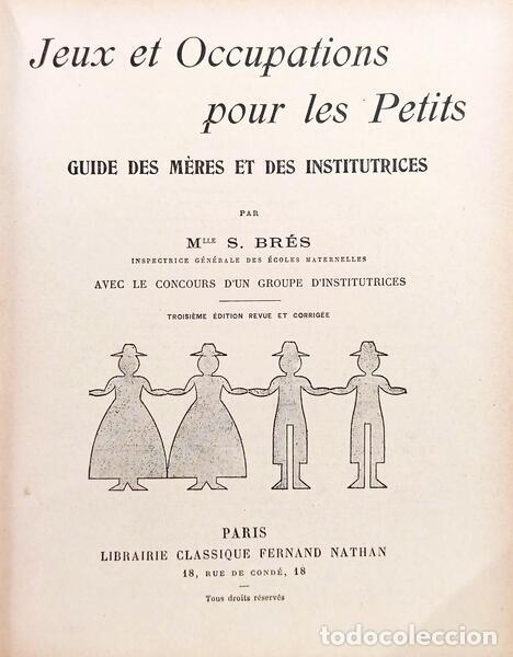 Libros: BR&Eacute;S. (S.) - JEUX ET OCCUPATIONS POUR LES PATITS.