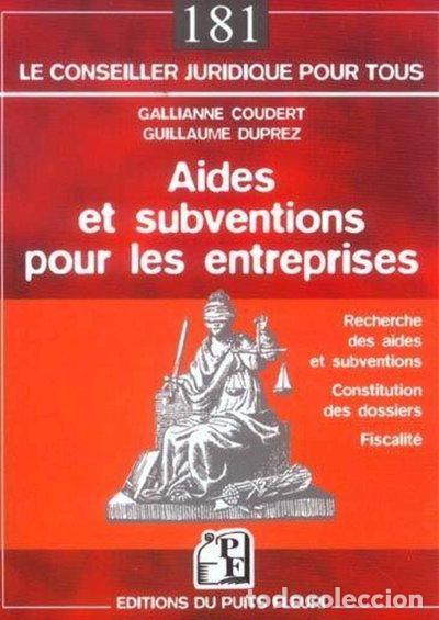 Livres: Aides et subventions pour les entreprises- 9782867392566