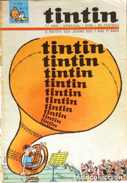 Libri di seconda mano: TINTIN, 1.&ordm; ANO, N.&ordm; 1, 1968 - 15.&ordm; ANO, ANUAL ESPECIAL, 1982.