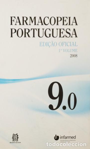 Libros: FARMACOPEIA PORTUGUESA 9.0. EDI&Ccedil;&Atilde;O OFICIAL. [2 VOLS. + 8 SUPLEMENTOS]