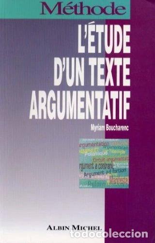 Livros em segunda m&atilde;o: L'&eacute;tude d'un texte argumentatif- 9782226080721