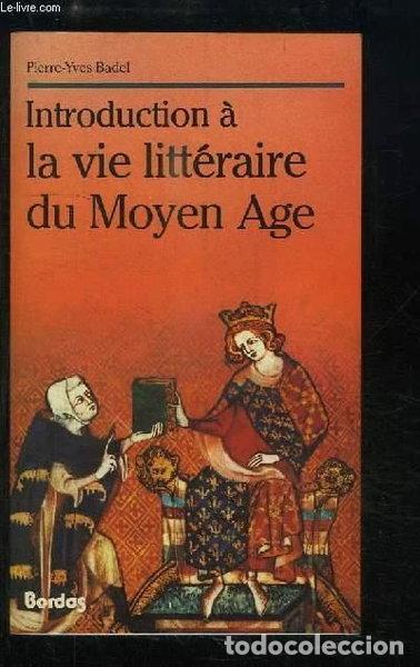 Libros: Introduction &agrave; la vie litt&eacute;raire du Moyen &acirc;ge- 9782040157012