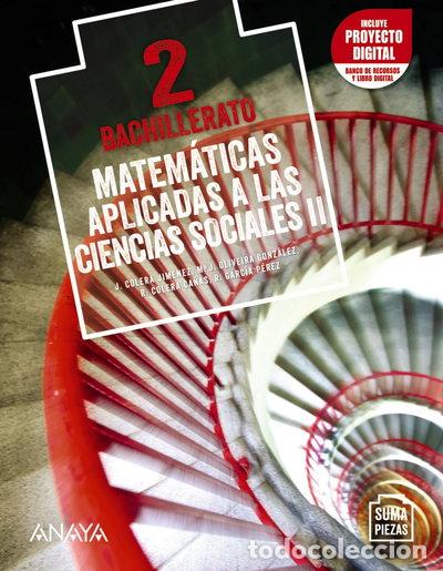 Libros: Matem&aacute;ticas aplicadas a las Ciencias Sociales II- 9788469884553