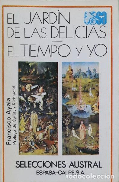 Libros: El jard&iacute;n de las delicias; El tiempo y yo- 9788423920488