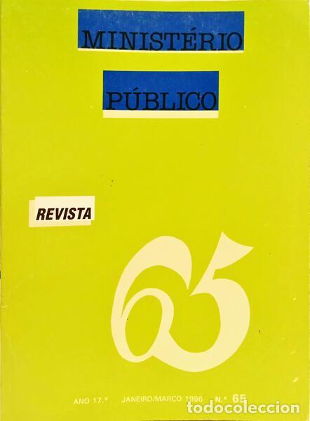 B&uuml;cher: REVISTA DO MINIST&Eacute;RIO P&Uacute;BLICO, ANO 17.&ordm;, N.&ordm; 65, JANEIRO-MAR&Ccedil;O 1996 - ANO 17.&ordm;, N.&ordm; 67, JULHO-SETEMB