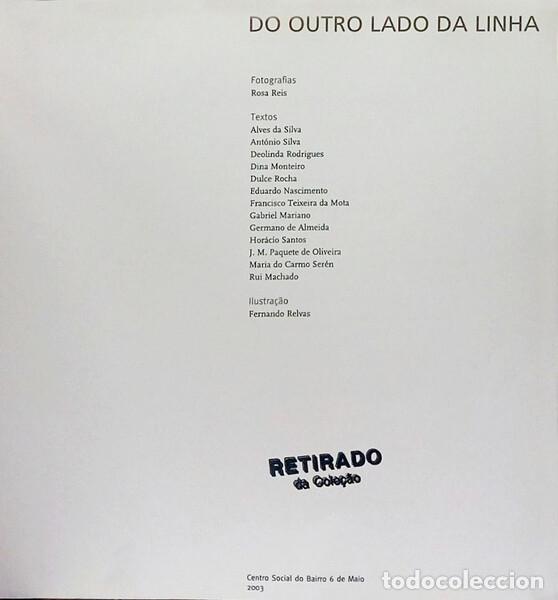 Libros: SILVA. (Alves da) - DO OUTRO LADO DA LINHA. - Foto 2