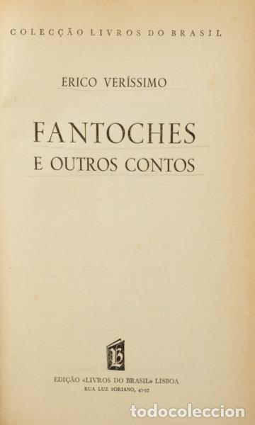 Libros: VER&Iacute;SSIMO. (Erico) - FANTOCHES E OUTROS CONTOS. - Foto 1