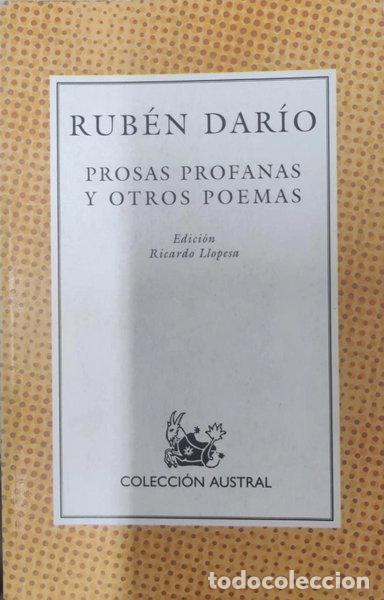 B&uuml;cher: Prosas profanas y otros poemas- 9788423974269