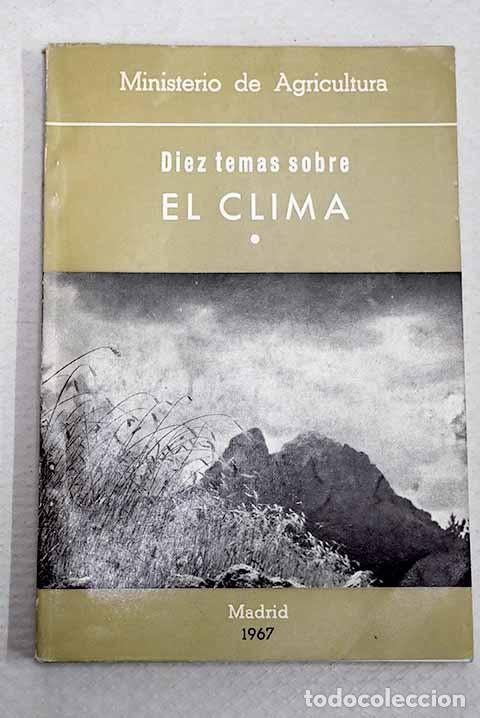 Libros: Diez temas sobre el clima