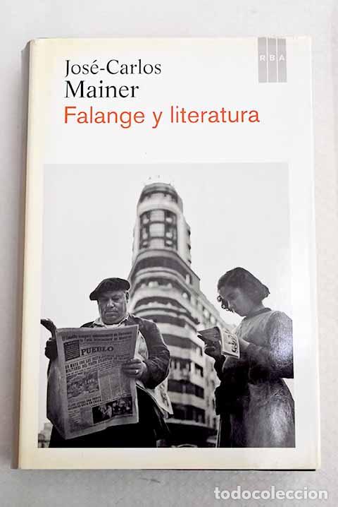 Libros: Falange y literatura: antolog&iacute;a