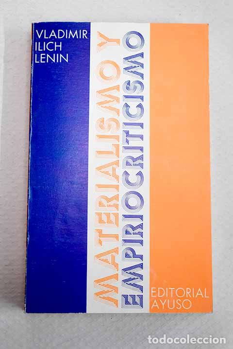 Livres: Materialismo y empiriocriticismo.- Lenin, Vladimir Ilich