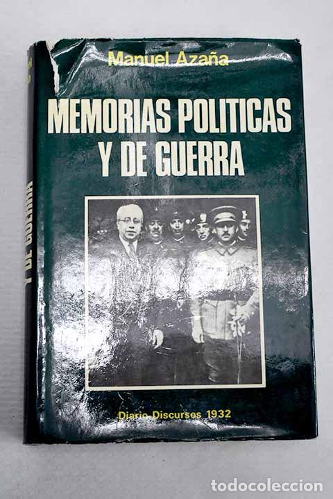 Libros: Memorias pol&iacute;ticas y de guerra, tomo II.- Aza&ntilde;a, Manuel